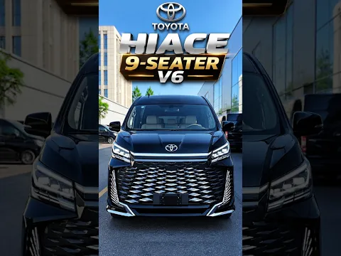 Imagine pulling up to a business meeting with your entire team riding first class #ToyotaHiAce