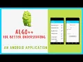 Algo An Android Application Android Studio Project 2020 Android studio for beginners