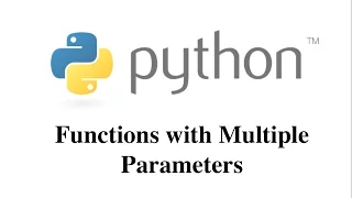 Function with Multiple Parameters in Python 1080p