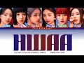(G)I-DLE (HWAA) Eng. Ver Color Coded Lyrics