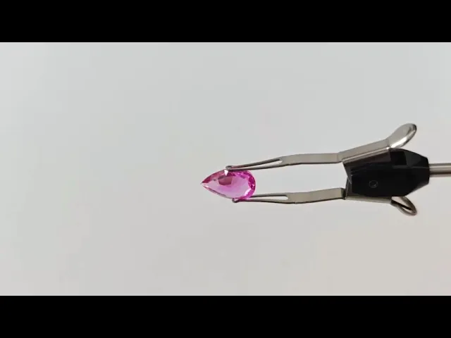 Pear Pink Sapphire 3.11 ct.