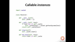 Python Callable Instances