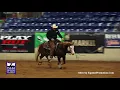 Snipers Smoking Gun ridden by James N Trey Pool III - 2017 Tulsa Reining Classic Open Derby
