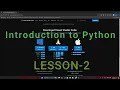 Introduction to Python Lesson-2-English - Installation of Python on Machine