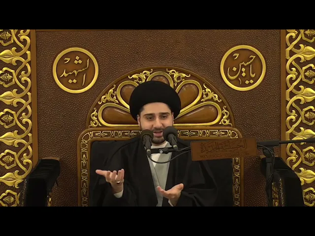 ⁣الإحرام من مطار جدة بالنذر - سيد حسين شبر