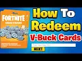 Download Lagu How to REDEEM Fortnite V-Buck Cards on All Platforms  (Full Guide)