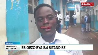 Ttuntu Enkya ya leero abayizi b’ekibiina eky’okuna lwebatandise ebigezo byabwe eby’akamalirizo