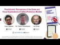 Practitioners Perceptions of the Goals and Visual Explanations of Defect Prediction Models