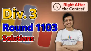 Codeforces Round 1103 Div 3 Solutions by Arpa