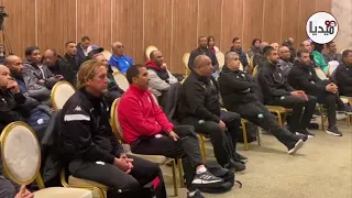 فتحي جمال من زيارة الإدارة التقنية الوطنية لجميع العصب الجهوية وكذا أندية القسم الوطني الاحترافي 