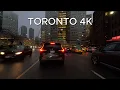 Lagu Driving Downtown - Toronto Luxury Street 4K - Canada