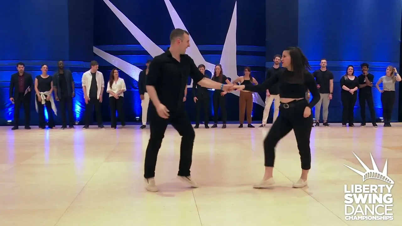 Liberty Swing 2023 All Star Strictly Swing Kyle FitzGerald & Melodie Paletta