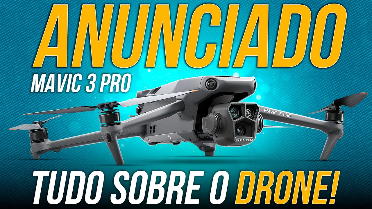 Anúncio drone DJI MAVIC 3 PRO - Tudo sobre o novo topo de linha.