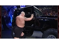 Big Show overturns a jeep