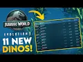 Download Lagu 11 NEW DINOSAURS CONFIRMED! Huge News Drop For Jurassic World Evolution 3