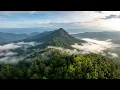 Clouds Drifting Over Mountains  Calming Ambient Relaxing for Deep Sleep, Study & Stress Relief