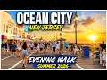 Ocean City NJ Boardwalk Evening Walk Relaxing Summer Stroll 2026 4K