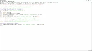 Copying Files with Python Practical