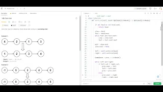 Apple Interview Question - Sort List