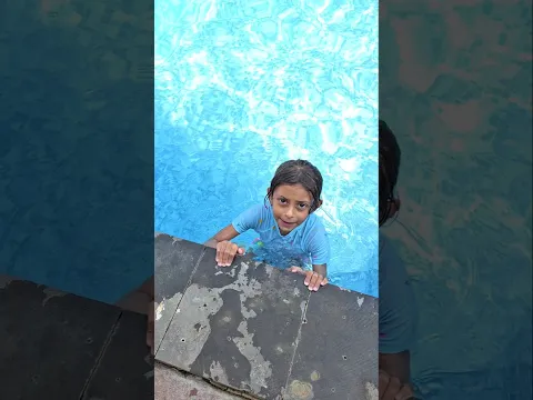 بابا بخاف ما بدو ينزل عالمسبح !