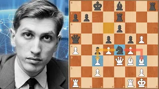 ❌ Bobby Fischer es destrozado en Ajedrez por un experto de la defensa Francesa