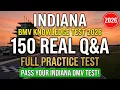Indiana DMV Permit Practice Test 2026 150 Real BMV Questions You MUST KNOW