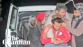 حداقل ۲۰ نفر در زلزله شمال افغانستان کشته شدند دندنها