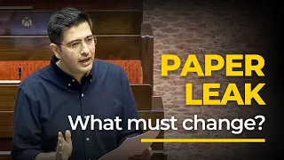 Anti-Paper Leak Bill 2026 | The Solution to the Paper Leak Problem | Raghav Chadha | NEET 2026