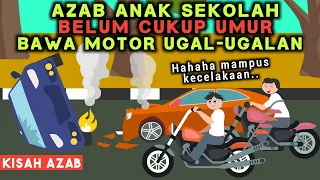 Download AZAB ANAK SEKOLAH MENGENDARAI MOTOR UGAL-UGALAN PADAHAL MASIH DI BAWAH UMUR! | SINETRON AZAB MP3