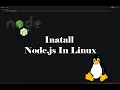 Install Node js on WSL Using NVM