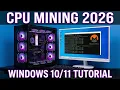 How and Why to CPU Mine Monero XMR on Windows in 2026 Easy unMineable Guide