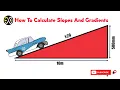 How To Calculate Slopes And Gradients