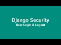 User Login Logout In Django
