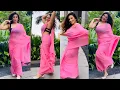 Download Lagu Shama Sikander Latest New Dance Video | Shama Looking Hot In Pink Transparant Saree