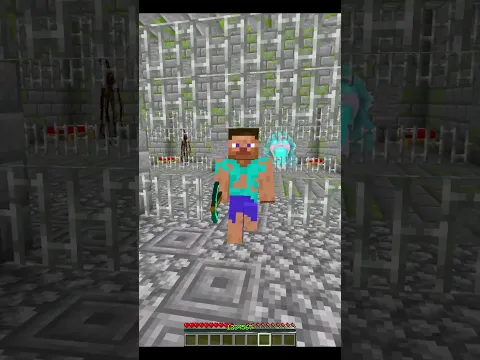 Poor Steve Saved Me! #shorts #minecraft