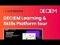 Webinar - DECIEM Thrive Platform tour