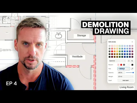 Abbruchplan und Umbaulayout in Rayon erstellen
