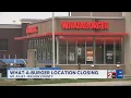 Whataburger closing 4 Middle Tennessee locations