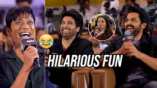 Karthi, Sj Surya & Adivi Sesh Hilarious Fun With Suma @ Sardar 2 Pre Release Event