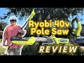 Rhyobi 40v Pole Saw Review