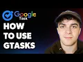 How to Use Google Tasks desktop App Full 2025 Guide
