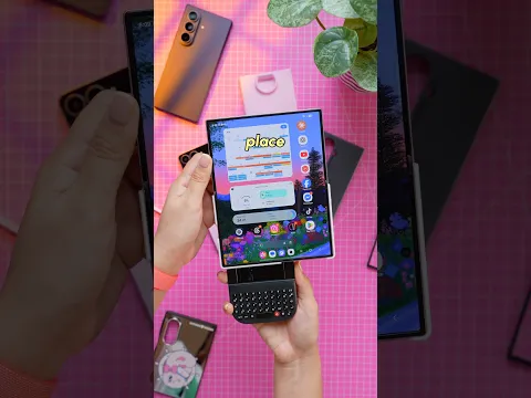 let’s try some cases for the Galaxy Z8 series!!! #samsung #galaxyzfold8