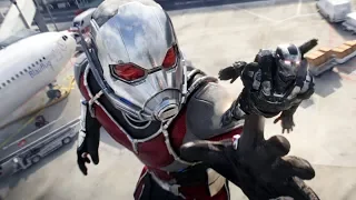 Ant-Man Becomes Giant-Man - Airport Battle Scene