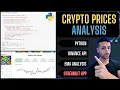 How to use Binance API with Python to pull crypto data analyse it EMAs and create a Streamlit App