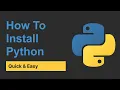 How To Install Python