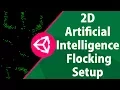 Unity 2d AI Flocking Setup