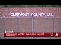 Officials search for suspect after father son killed in Clermont County