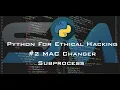 Use system commands inside python Subprocess module Python for Ethical Hacking S M Security