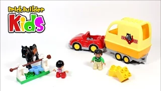 Lego DUPLO 10807 Horse Trailer – Lego Speed Build for Kids