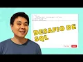 SOLVING AN SQL CHALLENGE LIVE STREAM CLIP ANDRE KUNIYOSHI
